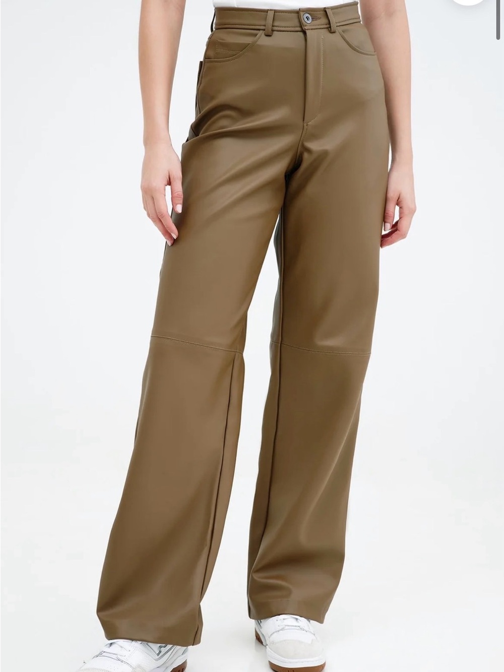 MARCELLA never worn! Brand new!   - Julien Pants Faux Leather Wide-Leg Sz S